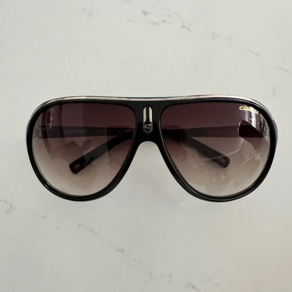 Carrera Black Gradient Aviator Sunglasses - Picture 1 of 3